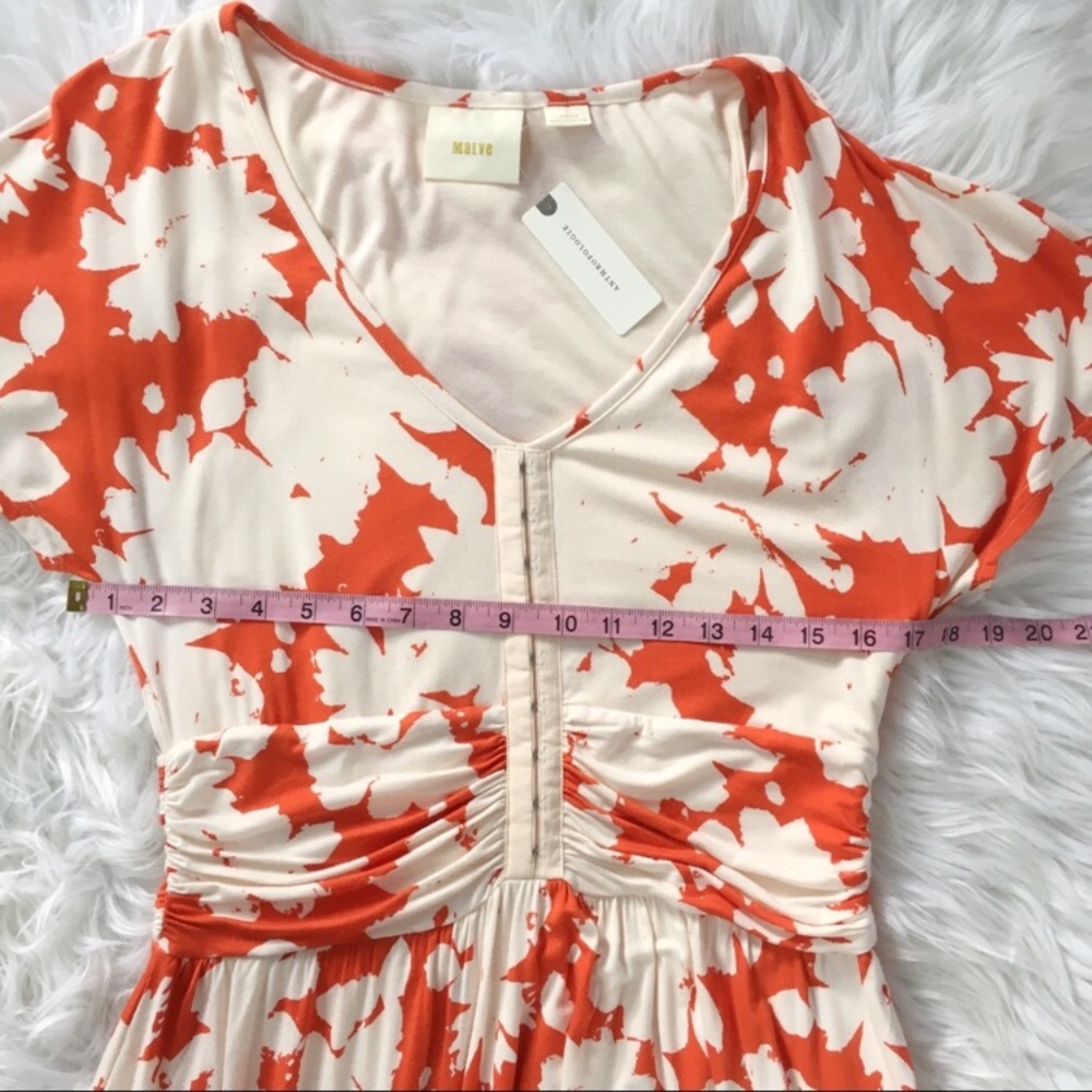 ANTHROPOLOGIE MAEVE NWT SUMMER BREEZE FLORAL DRESS - Picture 5 of 8